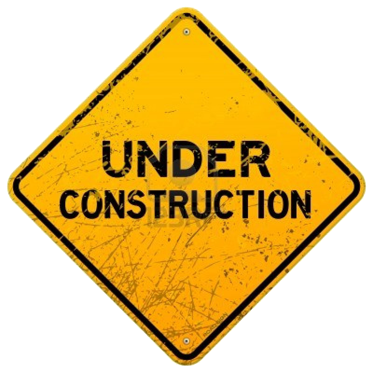 Under construction sign
